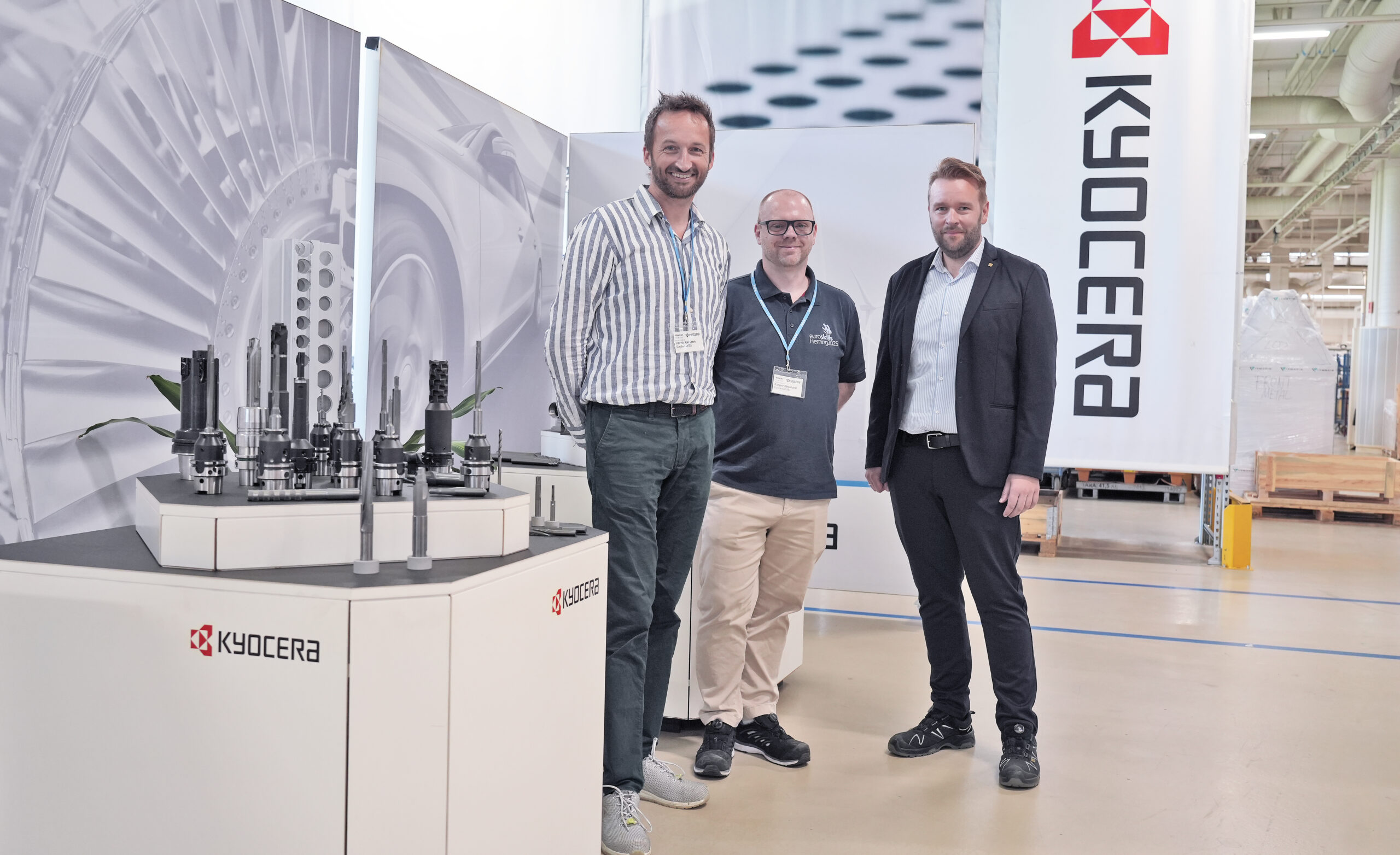 Kyocera supports EuroSkills Herning 2025 as Main Skill Sponsor of CNC Milling Competition